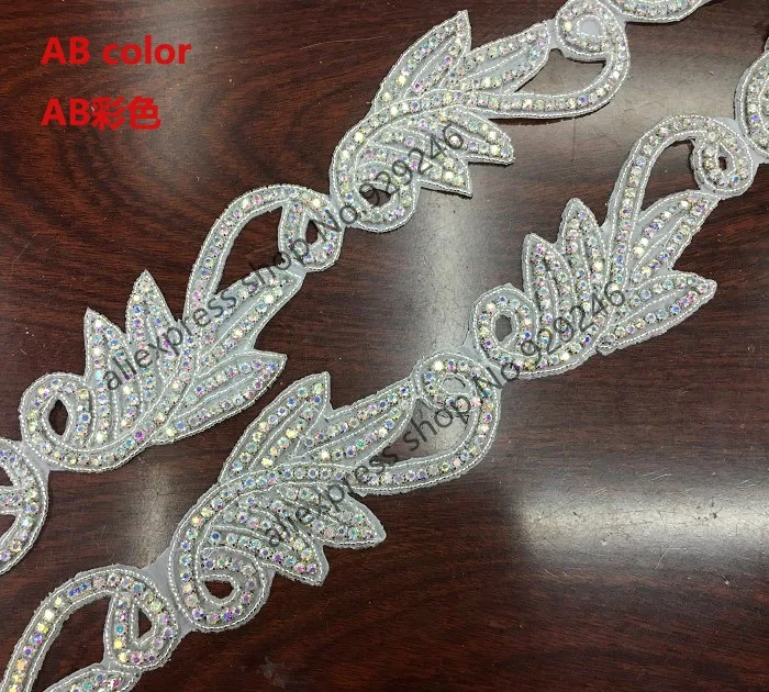2 pairs ab crystal rhinestone applique in pair hotfix flower motif rhinestones for dress sleeves decoration DIY crafts supplies
2 pairs ab crystal rhinestone applique in pair hotfix flower motif rhinestones for dress sleeves decoration DIY crafts supplies