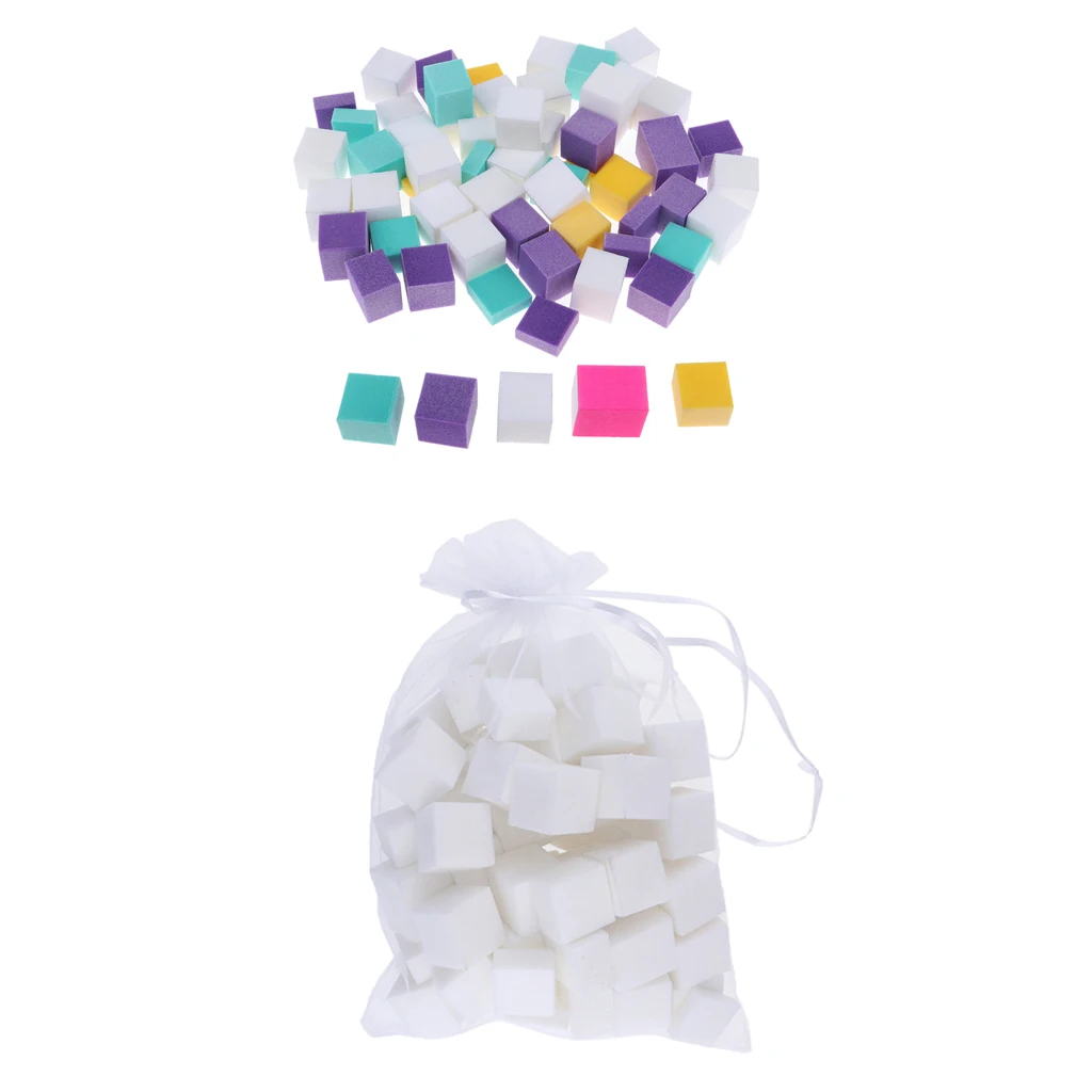 120pcs Mini Nail Buffer Block 4 Way Sanding Files Sponge Polisher - Size 2.5cm/0.98inch
120pcs Mini Nail Buffer Block 4 Way Sanding Files Sponge Polisher - Size 2.5cm/0.98inch