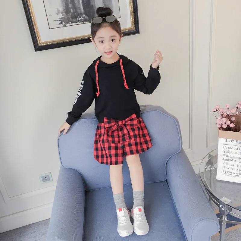Clothes Set For Girls Teenager Children Clothing 2018 New Fashion Long Sleeve Letter Outwear + Skirt 2pcs Fall Boutique 10 11 12
Clothes Set For Girls Teenager Children Clothing 2018 New Fashion Long Sleeve Letter Outwear + Skirt 2pcs Fall Boutique 10 11 12