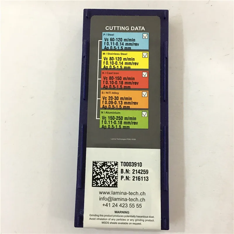 MGMN300-M LT10 100% Original LAMINA carbide insert with the best quality 10pcs/lot free shipping
MGMN300-M LT10 100% Original LAMINA carbide insert with the best quality 10pcs/lot free shipping