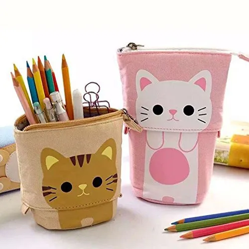 1pc Store Pencil Case Box Cartoon Fashion Cat Telescopic Cosmetic Bags Multiple Function Interior Drop Shopping Good Ideal Gift
1pc Store Pencil Case Box Cartoon Fashion Cat Telescopic Cosmetic Bags Multiple Function Interior Drop Shopping Good Ideal Gift