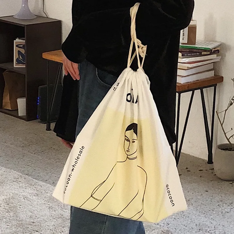 Cotton Drawstring Clothing Sorted Organiser Hand Bag Shoulder Bag Print Girl LZ9304a
Cotton Drawstring Clothing Sorted Organiser Hand Bag Shoulder Bag Print Girl LZ9304a
