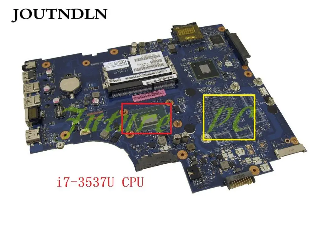 JOUTNDLN для ноутбука DELL Inspiron 17R 3721 5721 материнская плата N9G7X 0N9G7X VAW11 LA 9102P HM76 W/телефон с