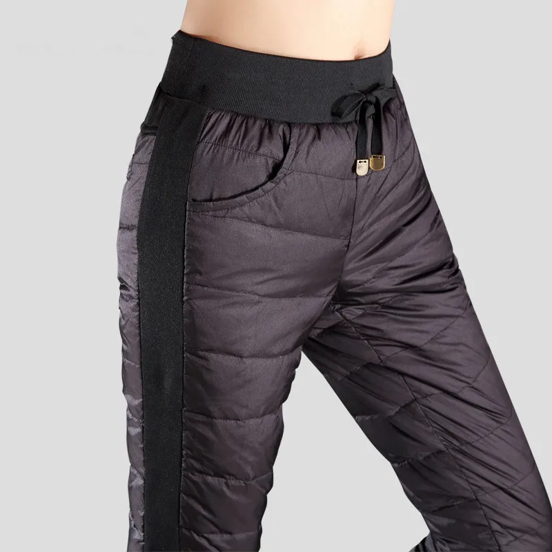 Winter Womens Warm Down Pants Women Duck Down Casual Thicken Long Pants Lady Trousers Female Red Black Blue Plus Size 3XL
Winter Womens Warm Down Pants Women Duck Down Casual Thicken Long Pants Lady Trousers Female Red Black Blue Plus Size 3XL