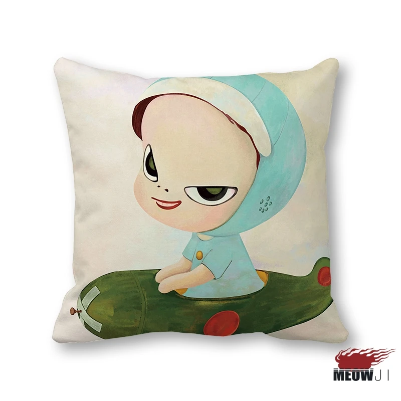 Hot Nara Yoshitomo Pillow Cover Multi Size Super Cute Throw Case Free Shipping | Дом и сад
