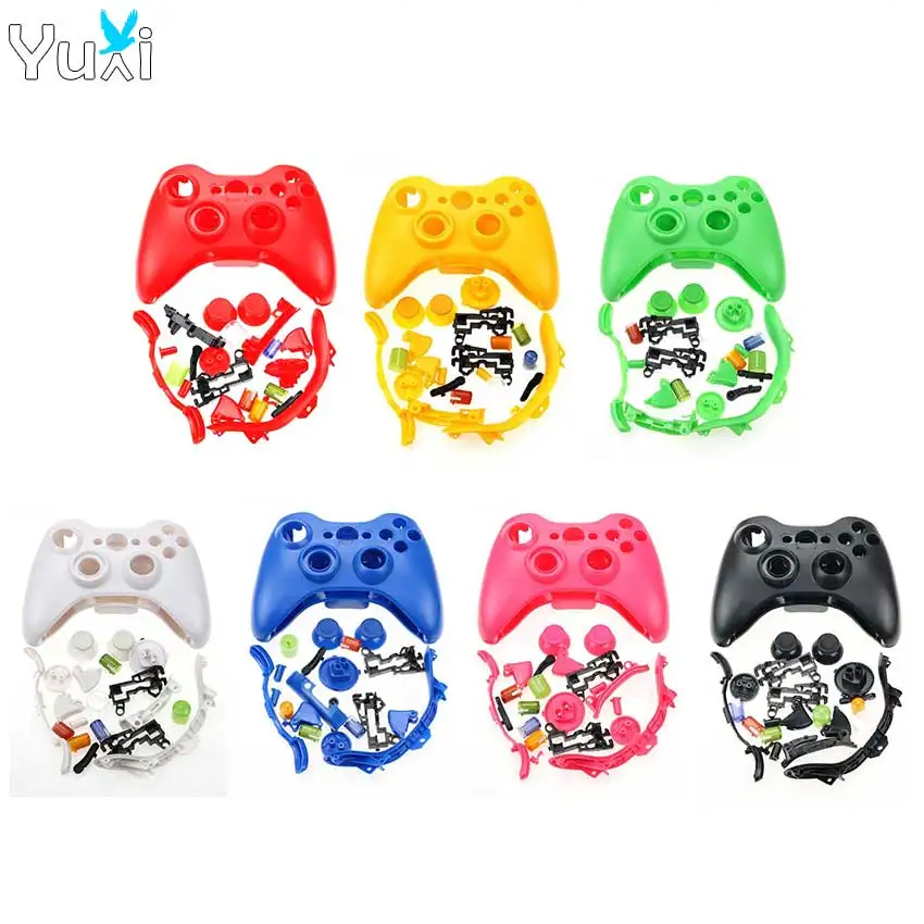 YuXi For Xbox 360 Wireless Game Controller Hard Case Gamepad Protective Shell Cover Full Set With Buttons Analog Stick Bumpers
YuXi For Xbox 360 Wireless Game Controller Hard Case Gamepad Protective Shell Cover Full Set With Buttons Analog Stick Bumpers