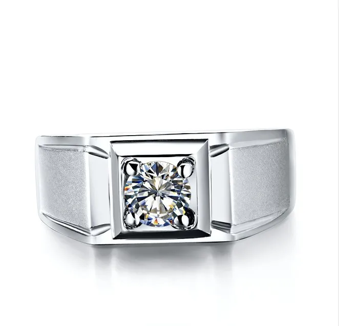 1 Carat White Gold 18K Classic Round Captivating Simulate Diamond Wedding Ring For Man Best Wedding Engagement Jewelry Gift
1 Carat White Gold 18K Classic Round Captivating Simulate Diamond Wedding Ring For Man Best Wedding Engagement Jewelry Gift