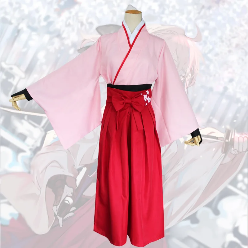 Костюм для косплея аниме FGO Sakura Saber Okita Souji Kendo, полный комплект кимоно, костюм на Хэллоуин
Костюм для косплея аниме FGO Sakura Saber Okita Souji Kendo, полный комплект кимоно, костюм на Хэллоуин