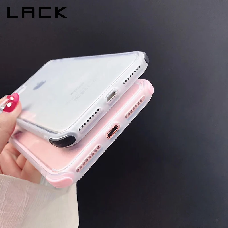 LACK Candy Color Anti-Knock Phone Case For iphone 11 11Pro Max X XR XS 6 6S 7 8 Plus Full Protect Back Cover Transparent Cases
LACK Candy Color Anti-Knock Phone Case For iphone 11 11Pro Max X XR XS 6 6S 7 8 Plus Full Protect Back Cover Transparent Cases