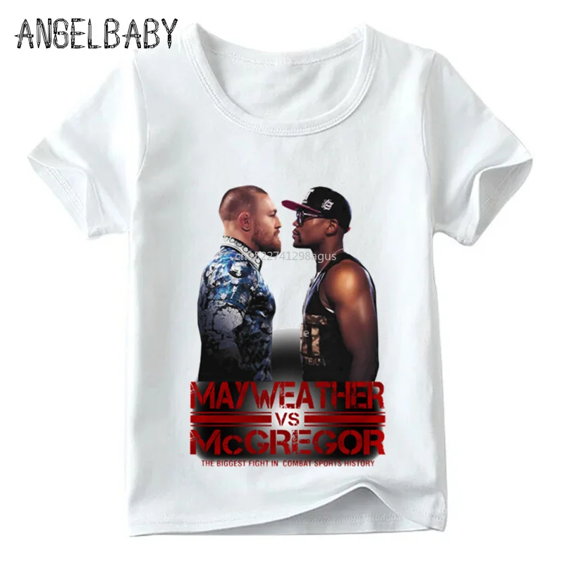 Children Floyd Mayweather Vs Conor McGregor Print T shirt Kids Summer Casual Tops Boys and Girls Cool T-shirt,ooo5155
Children Floyd Mayweather Vs Conor McGregor Print T shirt Kids Summer Casual Tops Boys and Girls Cool T-shirt,ooo5155
