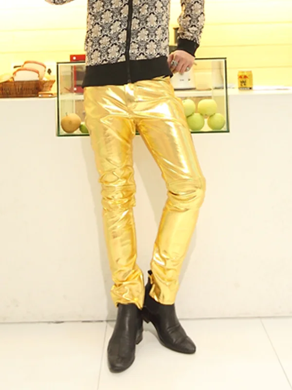 Spring and Autumn New Korean Fashion Personality Leather Pants Training Multi-color Thin Section Street Men's Motorcycle Pants
Spring and Autumn New Korean Fashion Personality Leather Pants Training Multi-color Thin Section Street Men's Motorcycle Pants
