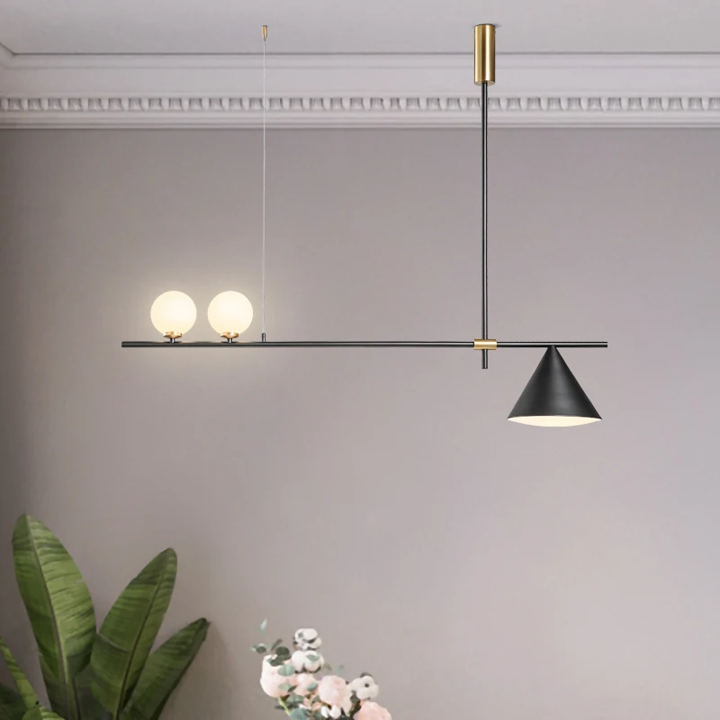 Nordic Style Gllass Ball LED Pendant Lights Creative 3 Heads Hanging Lamp Bedroom Living Room Hanglamp Home Lighting Fixture
Nordic Style Gllass Ball LED Pendant Lights Creative 3 Heads Hanging Lamp Bedroom Living Room Hanglamp Home Lighting Fixture