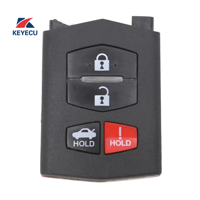 KEYECU Replacement Remote Car Key Fob 3+1 Button for Mazda 3 6 MX-5 Miata 2009-2013 FCC ID: BGBX1T478SKE125-01
KEYECU Replacement Remote Car Key Fob 3+1 Button for Mazda 3 6 MX-5 Miata 2009-2013 FCC ID: BGBX1T478SKE125-01