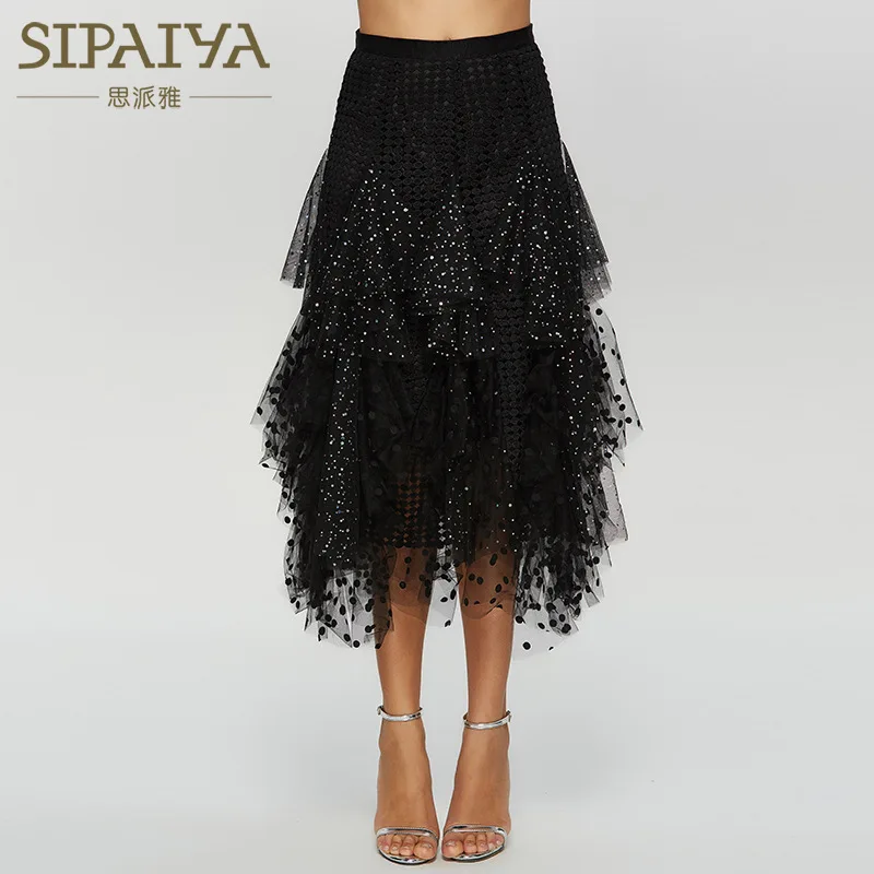 New Slimming Star Sparkle Half length Skirt Princess Skirt Female Cake Long Skirt A shaped Skirt
New Slimming Star Sparkle Half length Skirt Princess Skirt Female Cake Long Skirt A shaped Skirt