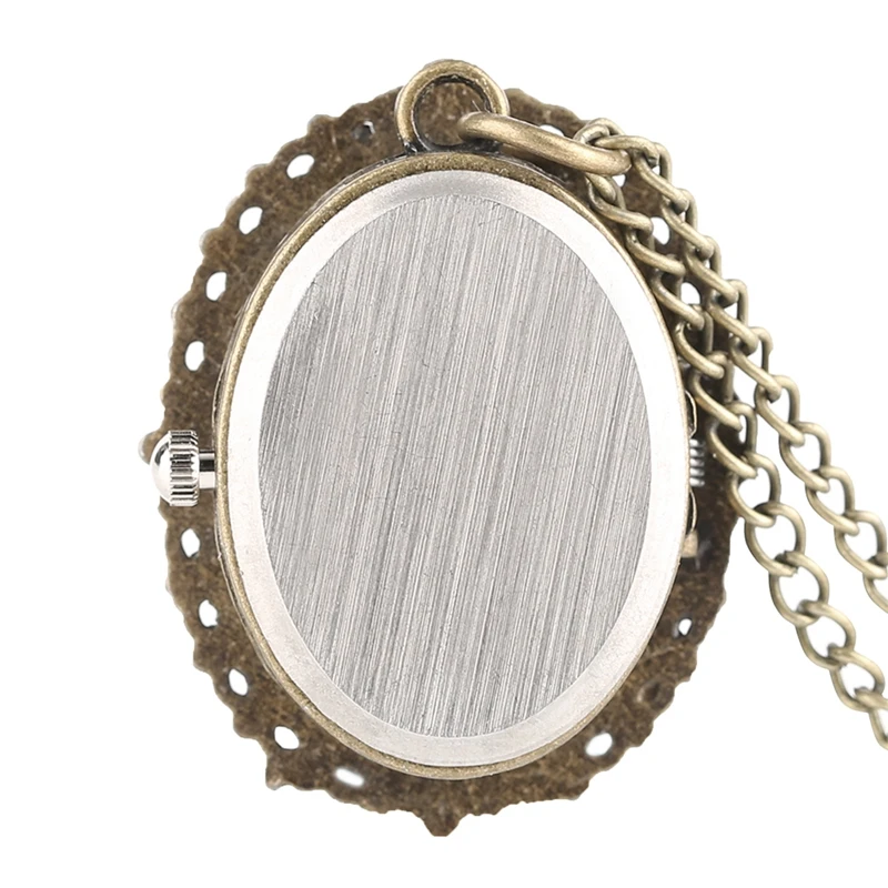 Романтическая Подвеска для Lover карманные часы запоминающееся ожерелье украшения