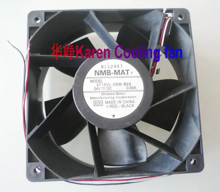 Новый оригинальный для NMB 4715VL-05W-B69 E01 120*120*38 мм 12 см 24 В 0.89A сигнальный инвертор Охлаждающий вентилятор
Новый оригинальный для NMB 4715VL-05W-B69 E01 120*120*38 мм 12 см 24 В 0.89A сигнальный инвертор Охлаждающий вентилятор
