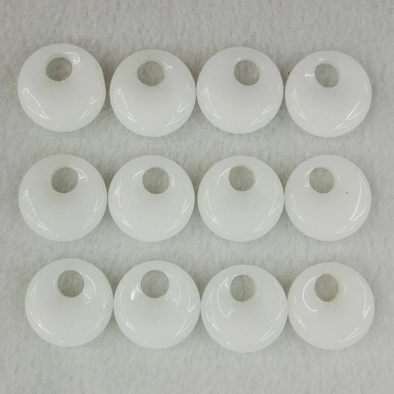 Wholesale white bowlder good quality natural stone beads gogo donut charms pendants beads for jewelry necklace making 24pcs free
Wholesale white bowlder good quality natural stone beads gogo donut charms pendants beads for jewelry necklace making 24pcs free