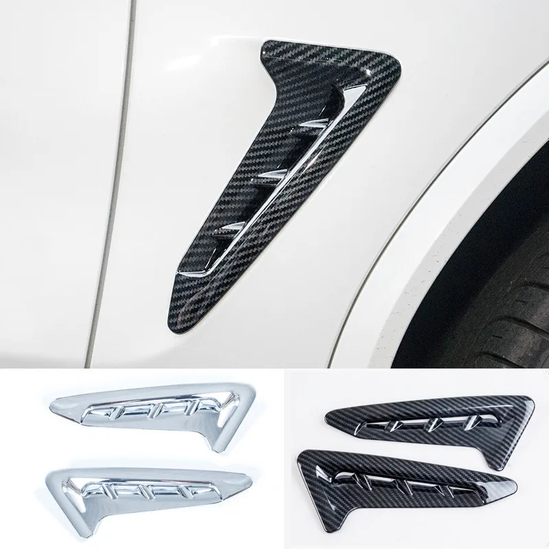 2PCS Carbon Fibre Fender Side Air Vent Trim Sticker for BMW X3 G01 2017 2018 New Style Chrome Silver ABS Car Styling Accessories
2PCS Carbon Fibre Fender Side Air Vent Trim Sticker for BMW X3 G01 2017 2018 New Style Chrome Silver ABS Car Styling Accessories