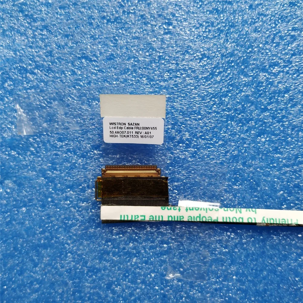 New Lenovo ThinkPad T550 W550S T560 P50S T570 P51S Built-in Cable No touch screen 00NY455
New Lenovo ThinkPad T550 W550S T560 P50S T570 P51S Built-in Cable No touch screen 00NY455