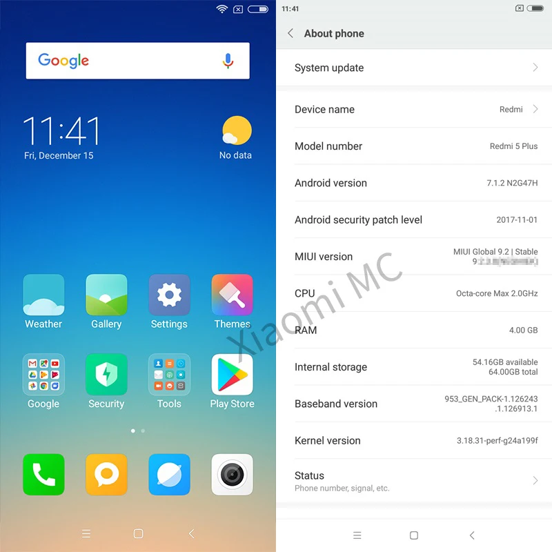 В наличии глобальная версия Xiaomi Redmi 5 Plus 4 Гб 64 Смартфон 99 "полный экран Snapdragon 625