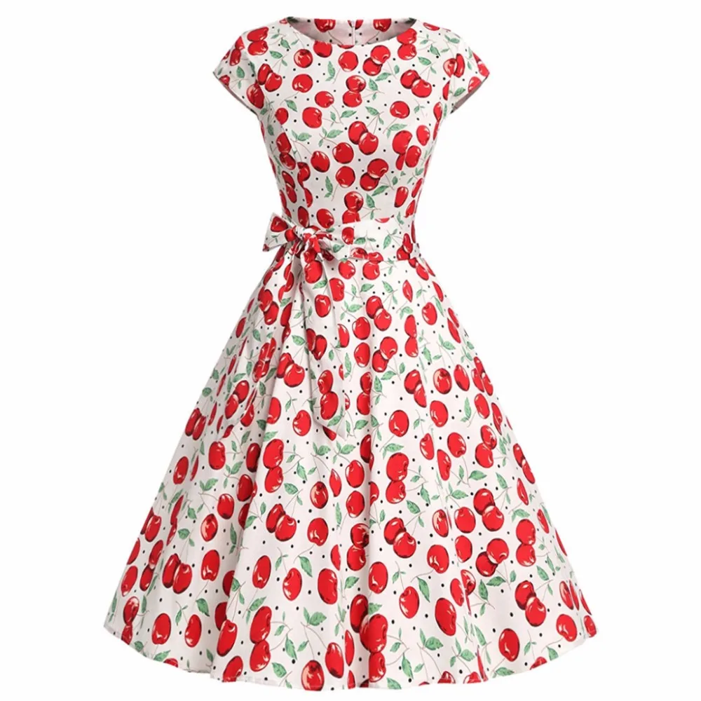 New postal new retro print short-sleeved tutu Europe and the United States retro high-end round neck dress
New postal new retro print short-sleeved tutu Europe and the United States retro high-end round neck dress