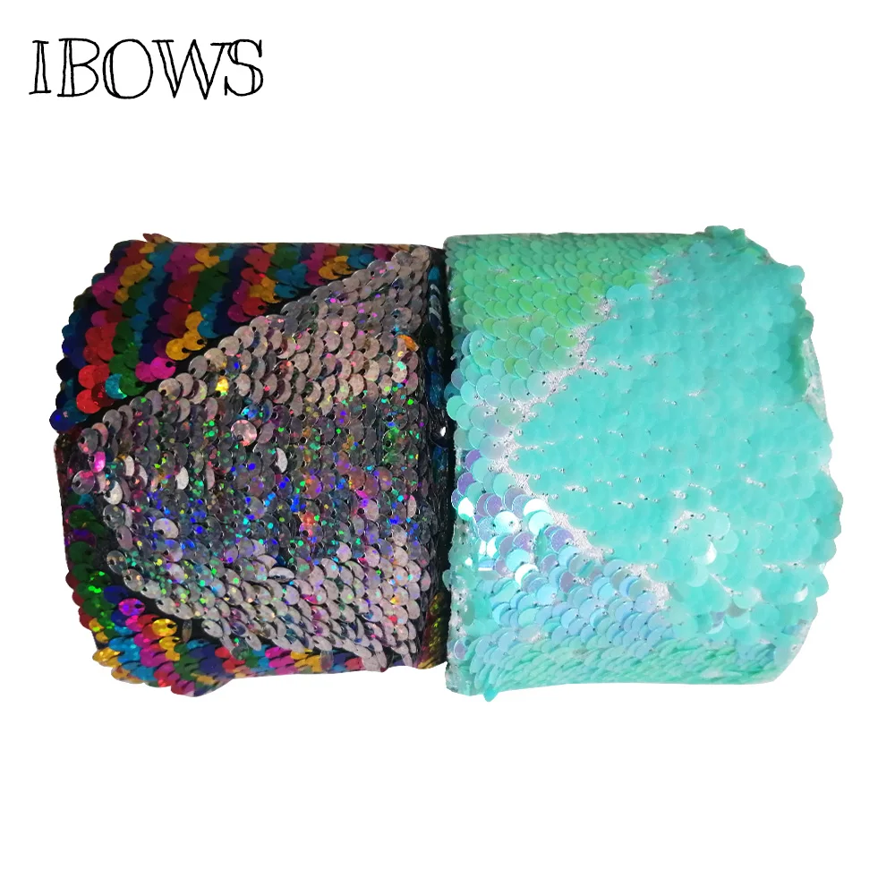 2yards/piece 75mm Reversible Laser Rainbow Sequin Ribbon Handmade Ribbon DIY Waistband Headwear Materials Wedding Decoration
2yards/piece 75mm Reversible Laser Rainbow Sequin Ribbon Handmade Ribbon DIY Waistband Headwear Materials Wedding Decoration