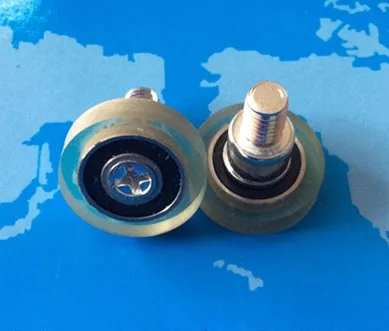 4Pieces/Lot Diameter:20mm 696RS Rubber Pulley With Shaft Screw Guide Bearing Pulley Wheel
4Pieces/Lot Diameter:20mm 696RS Rubber Pulley With Shaft Screw Guide Bearing Pulley Wheel