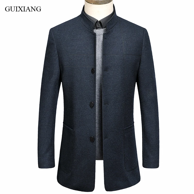 New Style Men Boutique Leisure Woolen Overcoat High Quality Business Casual Solid Slim Men's Stand Collar Woolen Blazer M-3XL
New Style Men Boutique Leisure Woolen Overcoat High Quality Business Casual Solid Slim Men's Stand Collar Woolen Blazer M-3XL