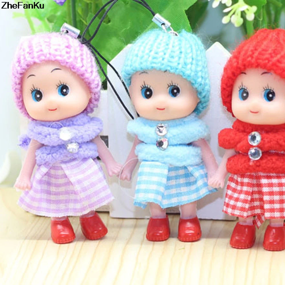 1 шт. мини кукла Ddung лучшая игрушка Подарок для девочки путать брелок телефон