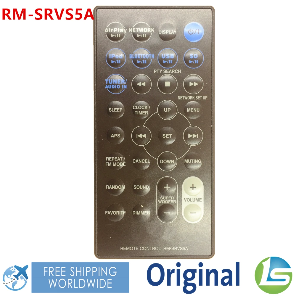 ORIGINAL REMOTE CONTROL RM-SRVS5A FOR JVC Home Audio Remote Control + Battery
