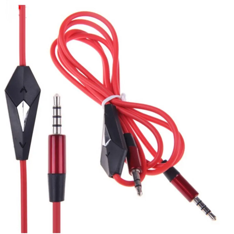 1pc Replacement Volume Control Talk Cable Aux Cord Mic for Dr Dre Beats Solo/Studio Durable Cable Wire
1pc Replacement Volume Control Talk Cable Aux Cord Mic for Dr Dre Beats Solo/Studio Durable Cable Wire