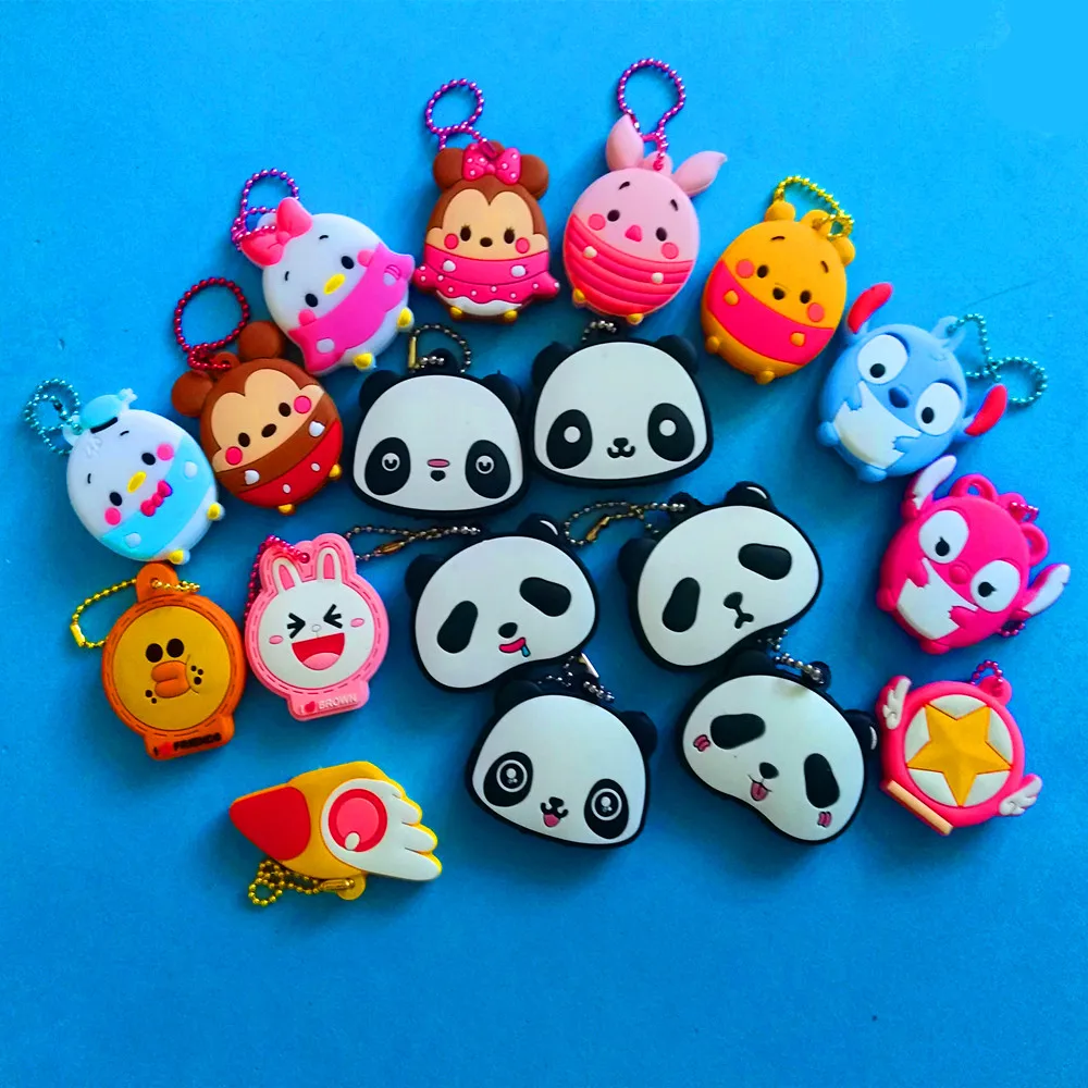 350Pcs cartoon anime key cover cherry blossom silicone key cover chain bear rabbit penguin five-pointed star key ring key cover
350Pcs cartoon anime key cover cherry blossom silicone key cover chain bear rabbit penguin five-pointed star key ring key cover