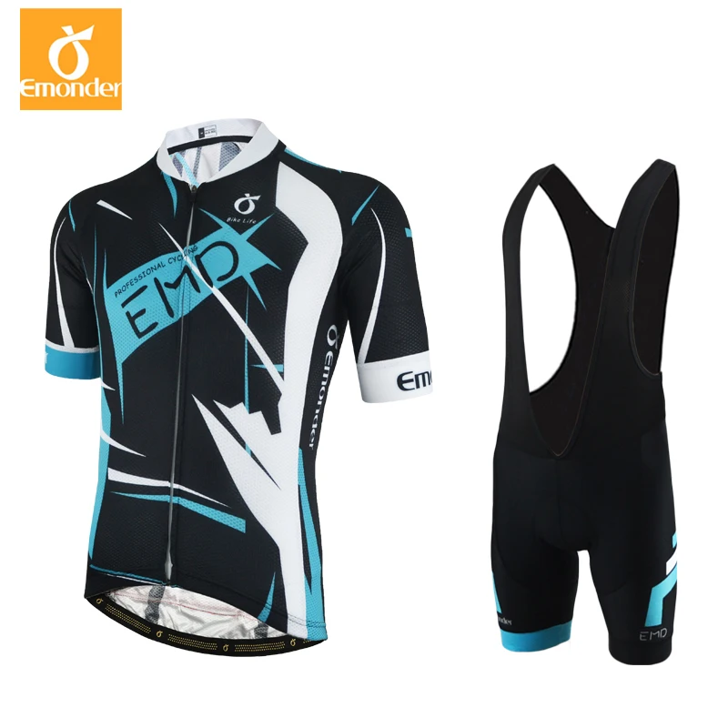 EMONDER New Cycling Jersey Set Short Sleeve Sportswear High Quality Fabric Summer Bike Cycling Clothing Ropa Ciclismo
EMONDER New Cycling Jersey Set Short Sleeve Sportswear High Quality Fabric Summer Bike Cycling Clothing Ropa Ciclismo