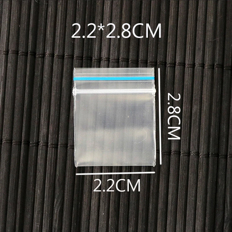 Plastic Packaging Bags Wholesale 100pcs/lot 2.2x2.8cm Zip Lock PE Transparent Blue Border Display Jewelry Gift Bag
Plastic Packaging Bags Wholesale 100pcs/lot 2.2x2.8cm Zip Lock PE Transparent Blue Border Display Jewelry Gift Bag