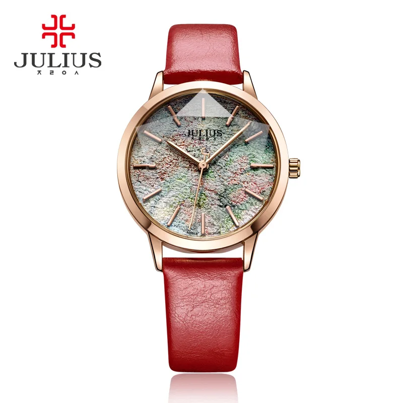 2017 JULIUS Brand Luxury Lovers Quartz Watch Fashion Casual Watches 30m Waterproof Leather for Men Women Dress Wristwatches Gift
2017 JULIUS Brand Luxury Lovers Quartz Watch Fashion Casual Watches 30m Waterproof Leather for Men Women Dress Wristwatches Gift