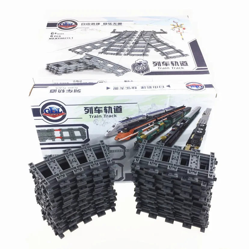 City Trains Train Flexible Track Rail Crossing Straight Curved Rails Building Blocks Bricks Kids Toys
City Trains Train Flexible Track Rail Crossing Straight Curved Rails Building Blocks Bricks Kids Toys