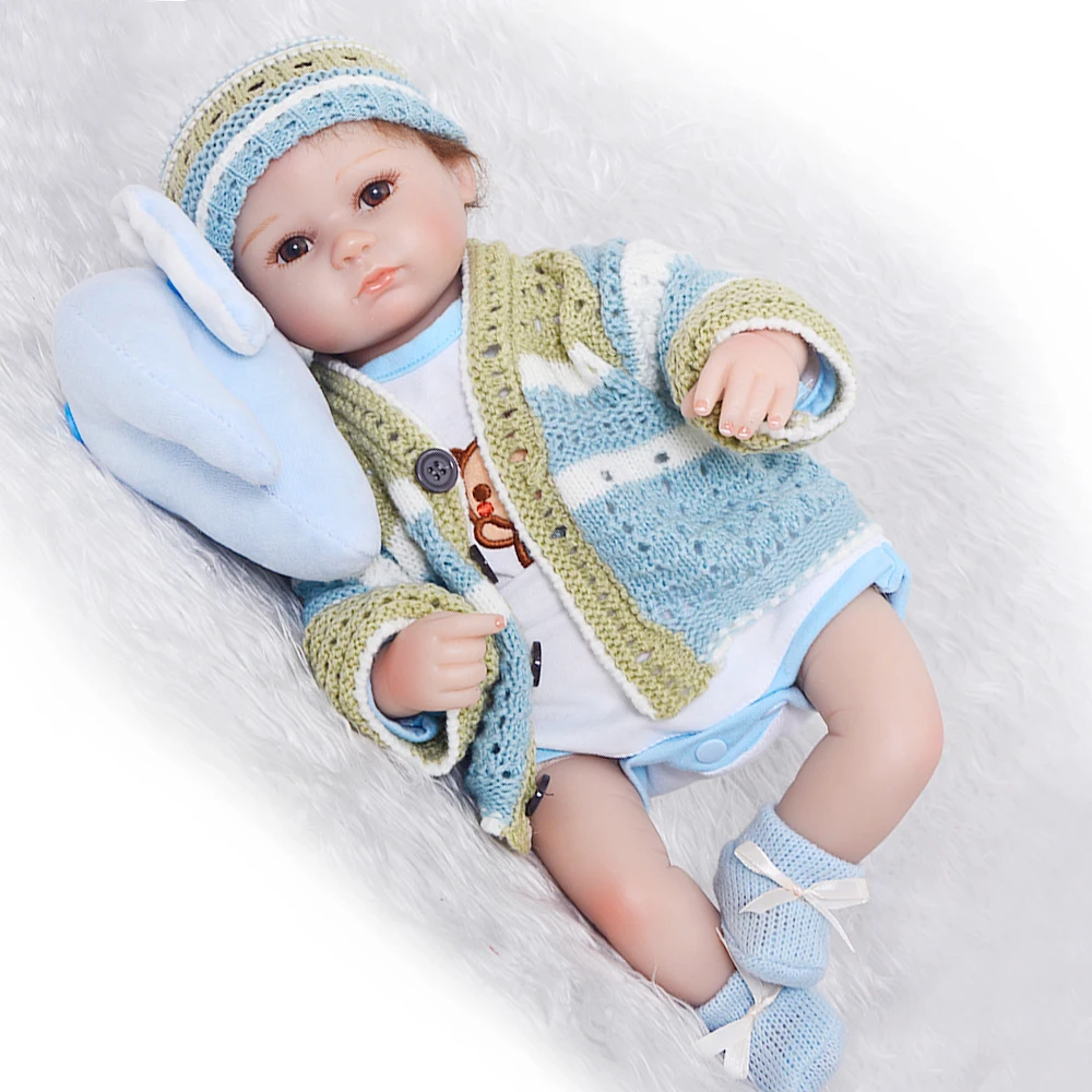 NPKCOLLECTION 42 см имитация из силикона Возрожденные Детские куклы игрушка 16 "Новорожденные девочки подарки на день рождения милые мягкие виниловые новорожденные младенцы
NPKCOLLECTION 42 см имитация из силикона Возрожденные Детские куклы игрушка 16 "Новорожденные девочки подарки на день рождения милые мягкие виниловые новорожденные младенцы
