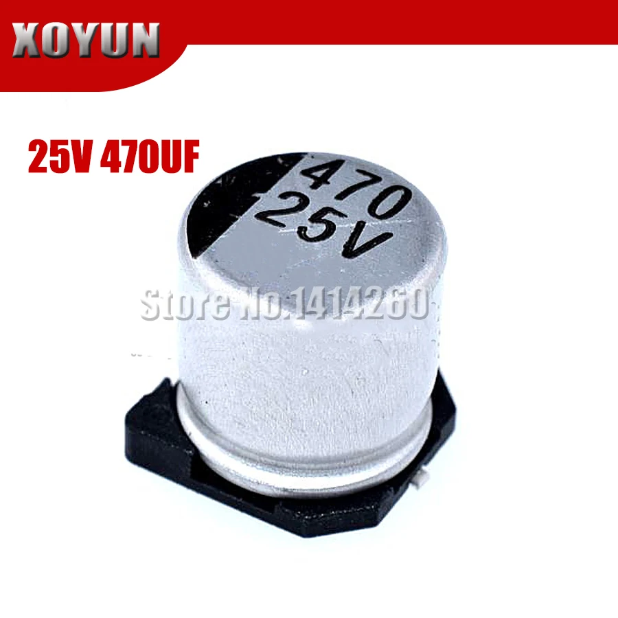 10 шт./лот электролитический конденсатор 25V470UF 10*10,5 мм SMD алюминиевый электролитический конденсатор 470 мкФ 25В
10 шт./лот электролитический конденсатор 25V470UF 10*10,5 мм SMD алюминиевый электролитический конденсатор 470 мкФ 25В