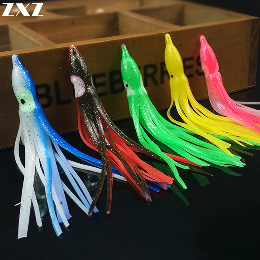 50pcs Colorful Luminous Needle-shaped Squid Skirts 11cm Soft Squid Octopus Fishing Baits Lures Saltwater Tackle Craft for Jigs
50pcs Colorful Luminous Needle-shaped Squid Skirts 11cm Soft Squid Octopus Fishing Baits Lures Saltwater Tackle Craft for Jigs