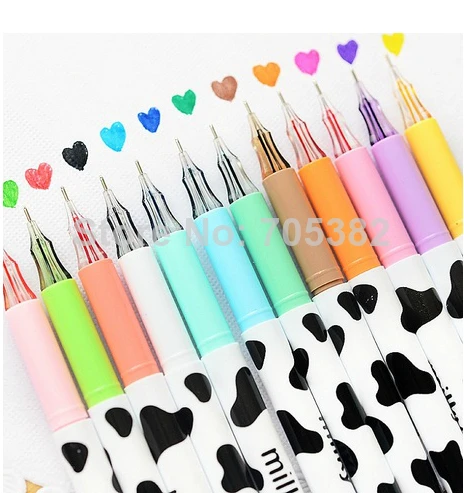 Lovely cow color pattern 12 colors gel pen,stationery pen for school children,gift supplies(d-8976)
Lovely cow color pattern 12 colors gel pen,stationery pen for school children,gift supplies(d-8976)
