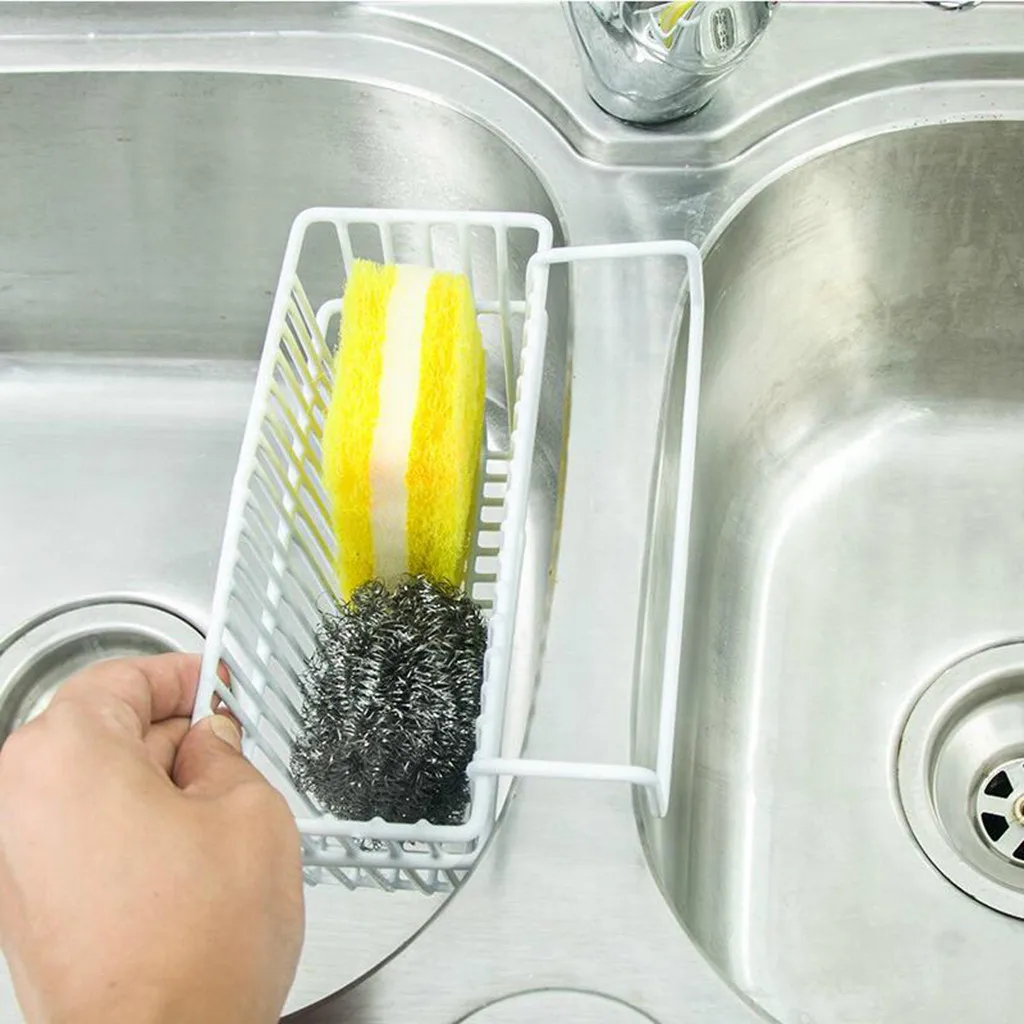 Kitchen Sink Rack Sponge Soap Drain Holder Bathroom Hanging Caddy Basket Shelf Dish Cloths Holder Scrubbers Soap Storage #NO20
Kitchen Sink Rack Sponge Soap Drain Holder Bathroom Hanging Caddy Basket Shelf Dish Cloths Holder Scrubbers Soap Storage #NO20