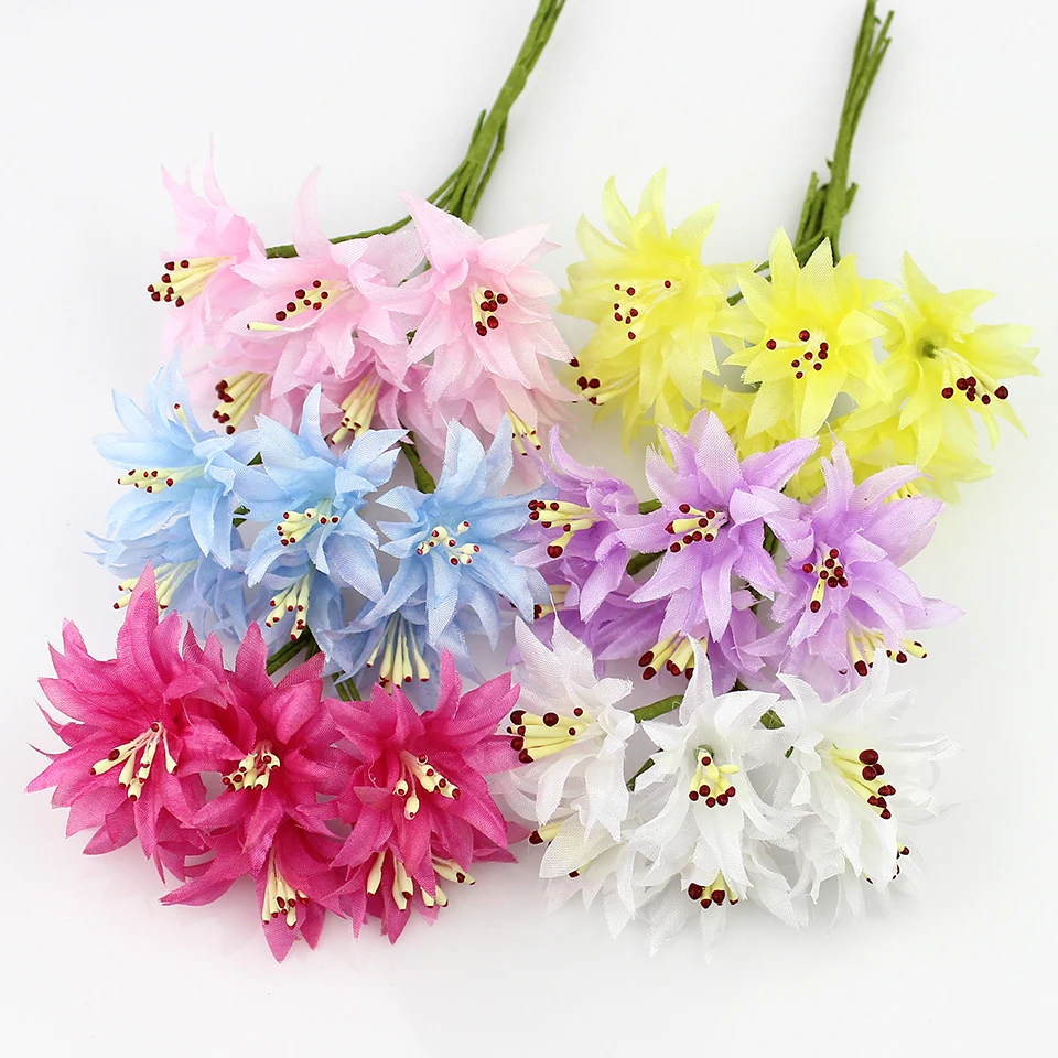 3cm Artificial Lily flowers Bouquet,silk flowers for Scrapbooking wreath wedding decoration fake flowers,72pcs/lot
3cm Artificial Lily flowers Bouquet,silk flowers for Scrapbooking wreath wedding decoration fake flowers,72pcs/lot