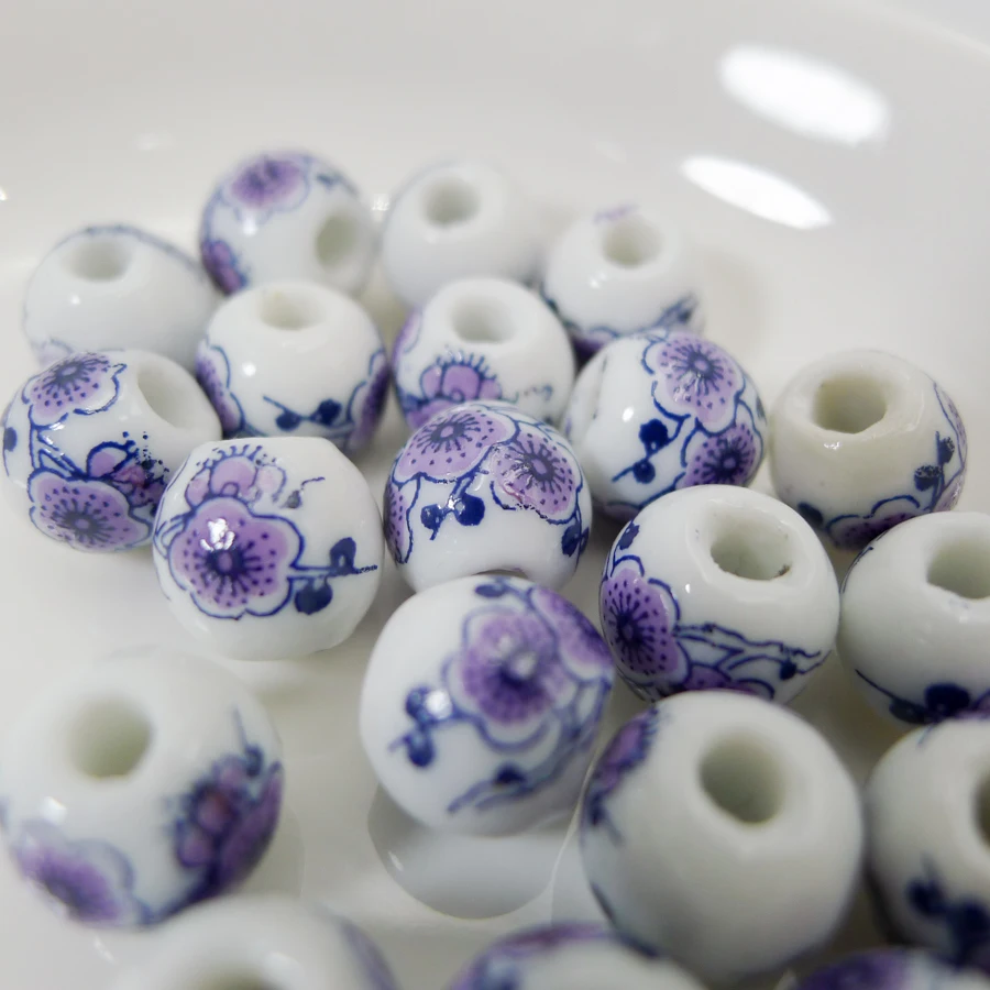 10# 40pcs Jingdezhen Ceramic Beads Not Glass Wholesale Porcelain Bead For Jewelry Making 10mm Beads #A309C
10# 40pcs Jingdezhen Ceramic Beads Not Glass Wholesale Porcelain Bead For Jewelry Making 10mm Beads #A309C