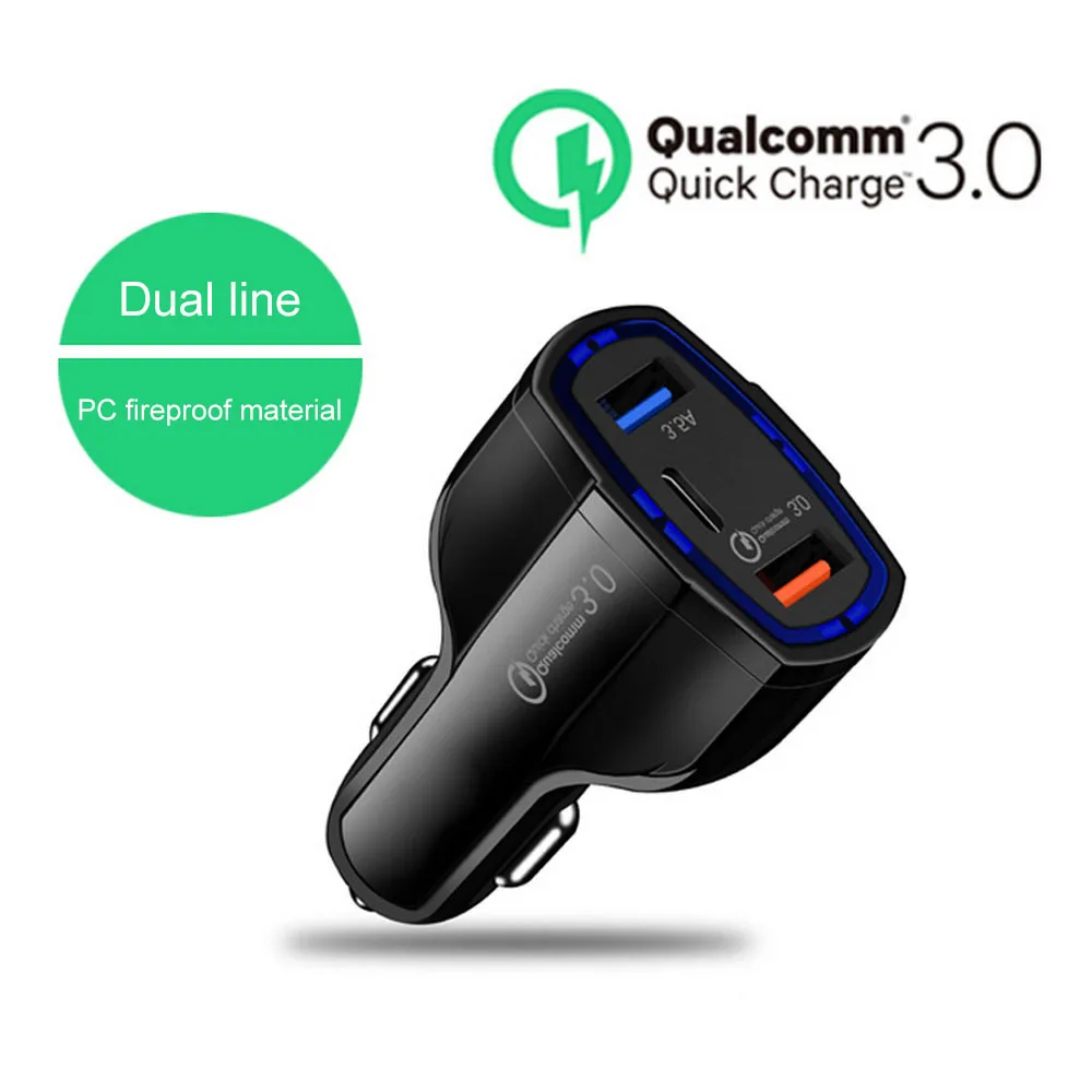 Rechargeable car cigarette lighter for mobile phone tablet computer cigarette lighter mobile phone charger Type-C automatic char 
Rechargeable car cigarette lighter for mobile phone tablet computer cigarette lighter mobile phone charger Type-C automatic char