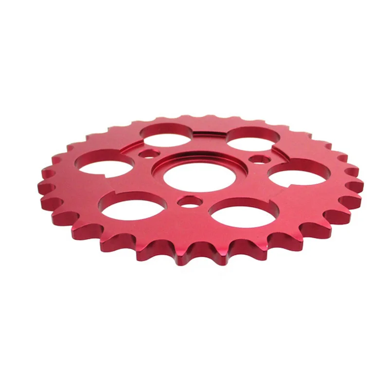 XLJOY красная CNC алюминиевая 420 30T зубчатая задняя цепная Звездочка для Honda Z50A Z50 Z50R Z50J