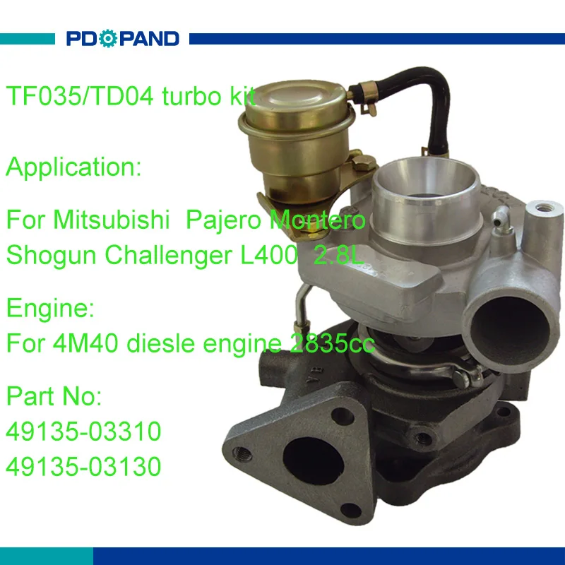 Турбокомпрессор supercharger MD202579 MD202578 для Mitsubishi Pajero Montero Shogun Challenger L400 2.8L
Турбокомпрессор supercharger MD202579 MD202578 для Mitsubishi Pajero Montero Shogun Challenger L400 2.8L