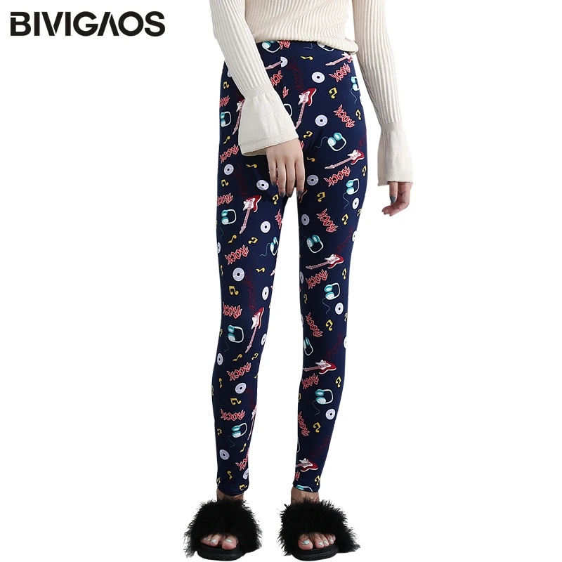 BIVIGAOS Spring Thin Womens Sanding Leggings Guitar Music Print Legging High Elastic Slim Pencil Pants Leggings For Women Legins
BIVIGAOS Spring Thin Womens Sanding Leggings Guitar Music Print Legging High Elastic Slim Pencil Pants Leggings For Women Legins