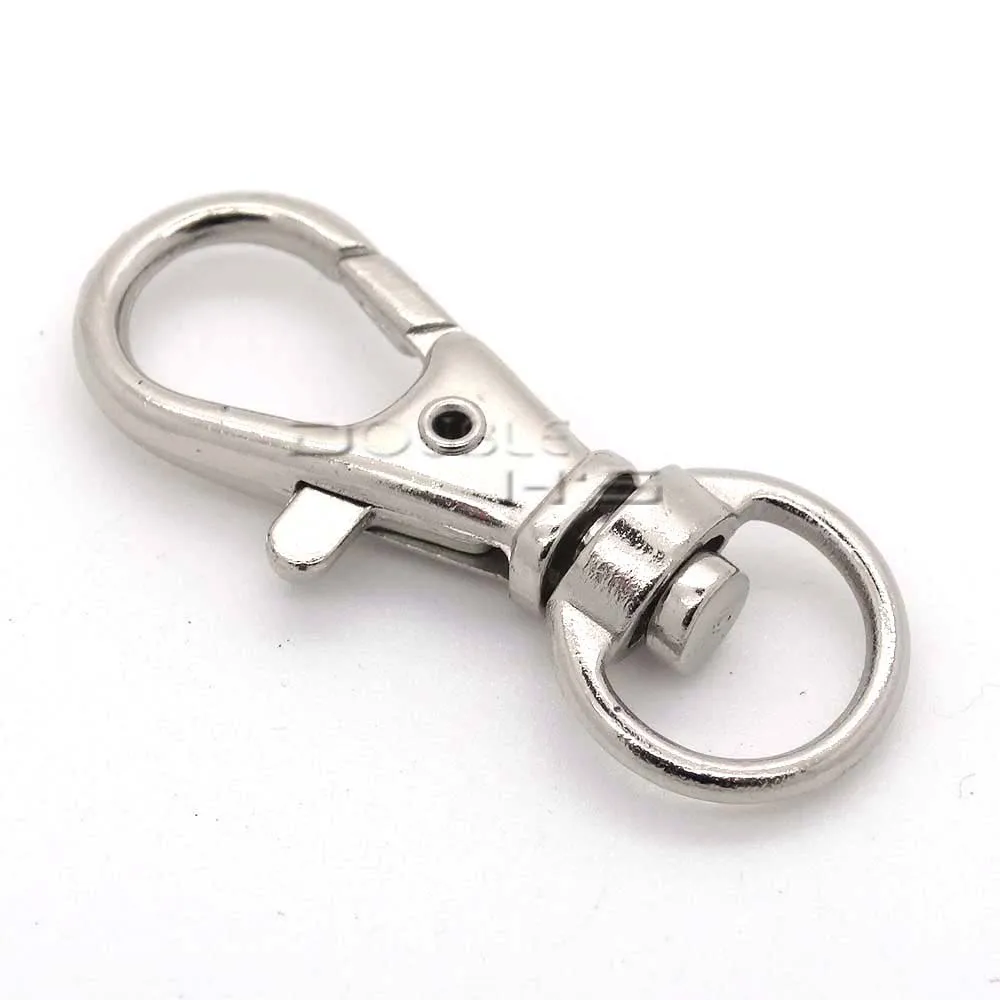 500pcs/lot Matel Snap Hooks Rotary Swivel For Backpack Webbing 8.9mm Nickel Plated Lobster Clasps
500pcs/lot Matel Snap Hooks Rotary Swivel For Backpack Webbing 8.9mm Nickel Plated Lobster Clasps