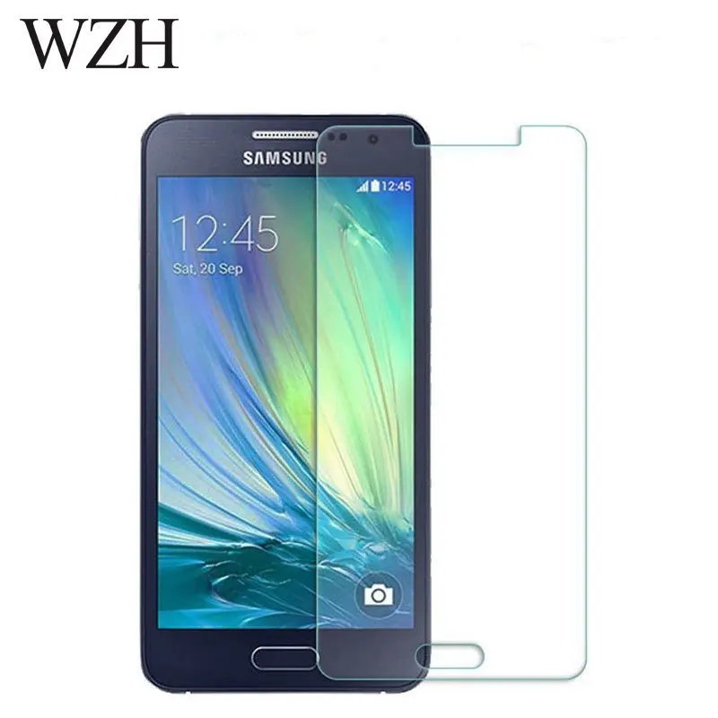 WZH закаленное стекло для Samsung Galaxy A3 A5 A7 A710F Защитная пленка экрана A300F A500F A700F A700 2015 j3