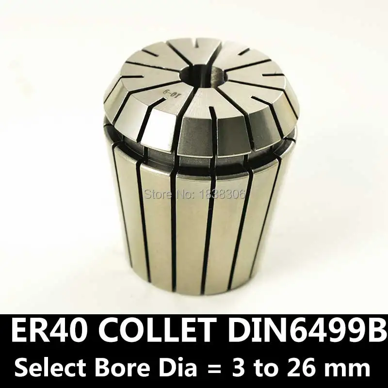 1pcs ER 40 COLLET DIN 6499B Spring collet for CNC milling lathe tool millingcutter cylindric straigt tool holder
1pcs ER 40 COLLET DIN 6499B Spring collet for CNC milling lathe tool millingcutter cylindric straigt tool holder